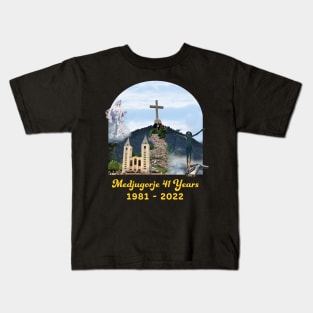 Medjugorje 41 years Kids T-Shirt